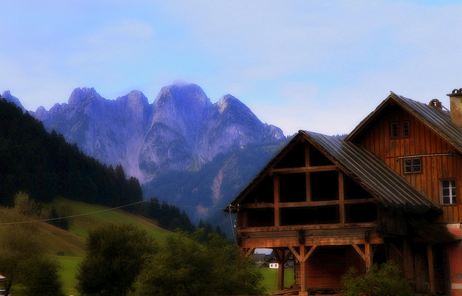Ranne spojrzenie na Alpy