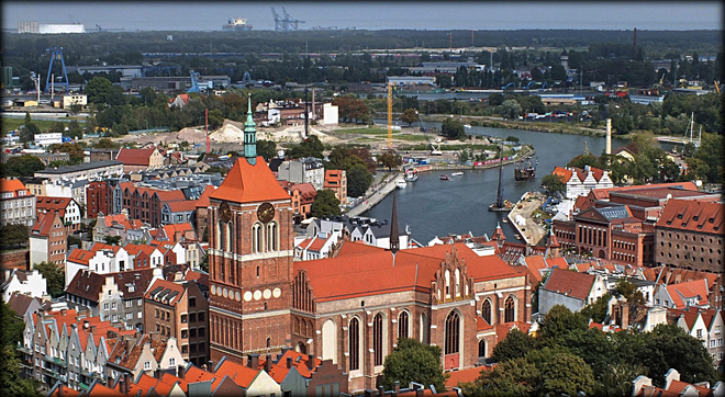 Gdańsk - Z Wieży Mariackiej