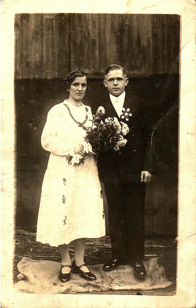 Franciszka i Antoni Koźlik - 1933rok