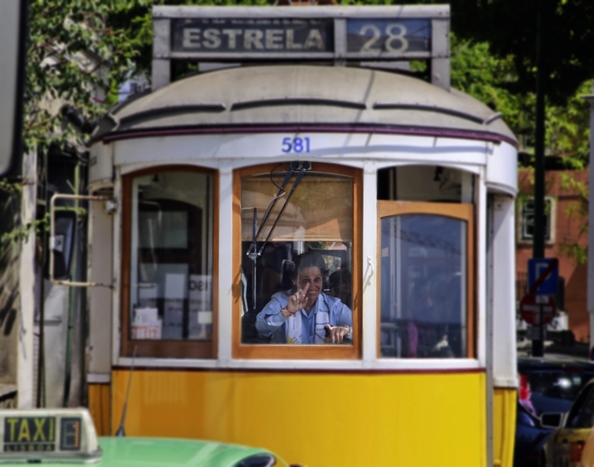 Lizboński tramwaj 09