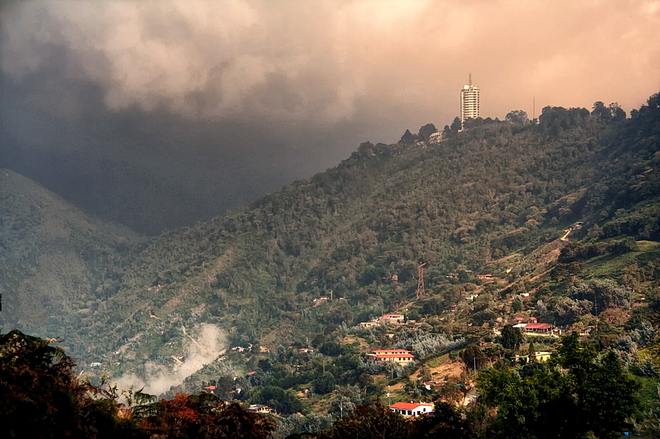 Caracas widok na Avile (2600m)