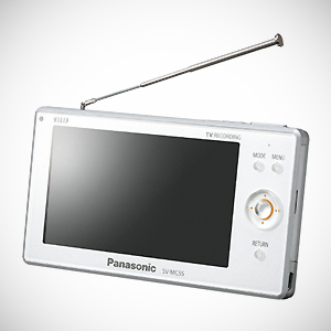 Przenośna cyfrowa ramka fotograficzna i odbiornik telewizyjny w jednym - Panasonic Viera SV-MC55 1Seg TV