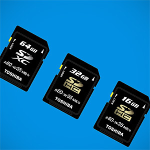 Toshiba zapowiada szybkie i pojemne karty pamięci SDXC i SDHC