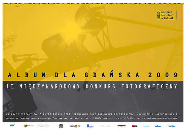 konkurs fotograficzny Gdańsk nagroda album międzynarodowy miasto fotografia gdański Muzeum Narodowy Gdańska Galeria Fotografii