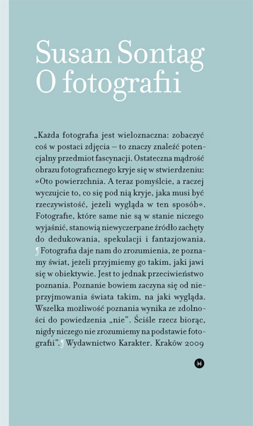 święcie znów rynek fotograficzny polski być Sontag jako fotografia 