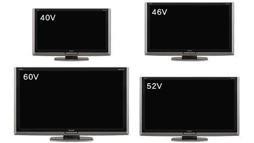 full Sharp hd lcd led aquos lx telewizor panel