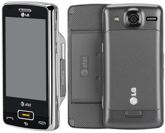 komórka projektor LG eXpo GW820 smartphone dlp