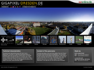26 gigapikseli Drezna - zobaczcie największą panoramę na świecie