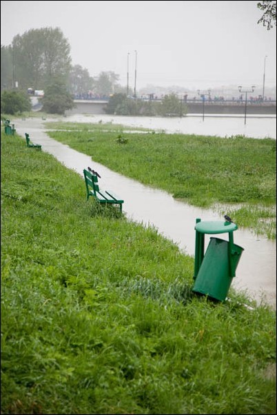 powódź zdjęcia Kraków