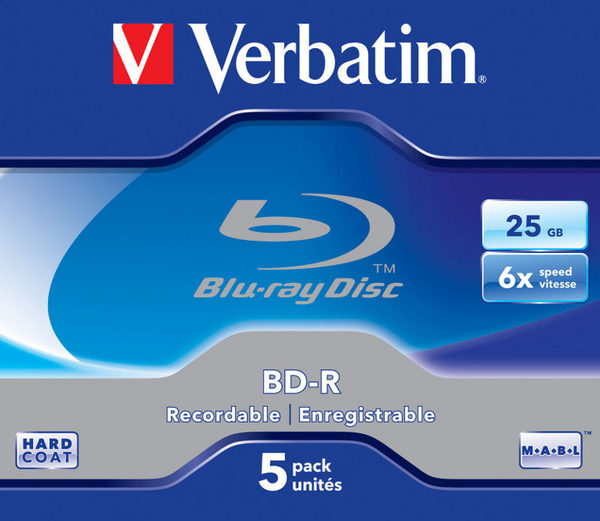 Verbatim Blu-ray BD-R 25GB 6x