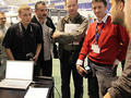 Jacek Bonecki, Marek Arcimowicz i Tomasz Pacan na warsztatach Cyfrowa Kreacja Obrazu - targi Film Video Foto 2009