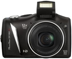 Canon PowerShot SX130 IS - kompakt z 12-krotnym zoomem