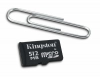 MicroSD firmy Kingston