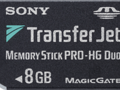 Sony Memory Stick 8GB PRO-HG Duo TransferJet - szybki i bezprzewodowy transfer w kartach Sony