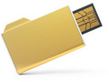 Folderix USB - pamięć flash jak ikonki folderów
