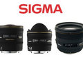 Photokina 2008: Sigma 4.5mm F2.8 EX DC CIRCULAR FISHEYE HSM, 10mm F2.8 EX DC FISHEYE HSM, 50mm F1.4 EX DG HSM z nowymi bagnetami.