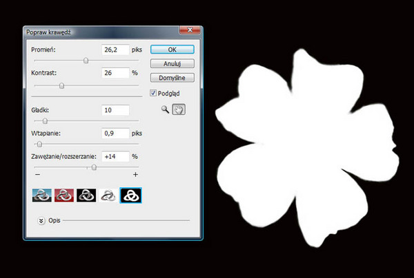 Adobe Photoshop narzędzia selekcji