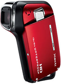 Sanyo Xacti VPC-CA 9 kamera cyfrowa (czerwona)
