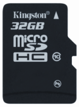 Karty Kingston microSDHC klasy dziesiątej - nowe pojemności