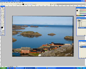 Adobe Photoshop dla początkujących - prostowanie horyzontu