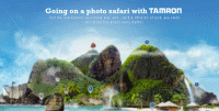 Tamron Island - fotograficzna gra online