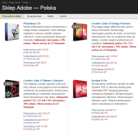 Internetowy sklep Adobe nareszcie po polsku