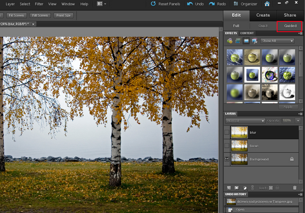 Adobe Photoshop Elements 10 Efekt Ortona