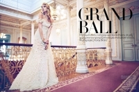 Koray Birand - edytorial dla Vogue'a w stylu glamour