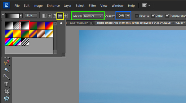 Adobe Photoshop Elements 10 Tilt-shift 