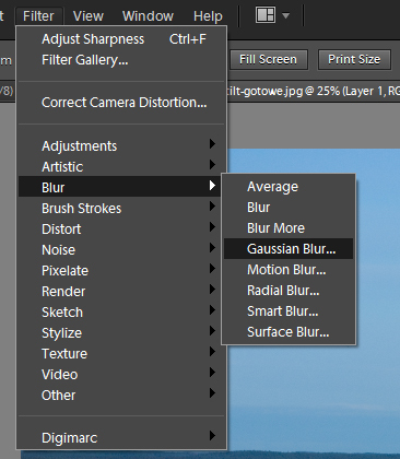 Adobe Photoshop Elements 10 Tilt-shift 