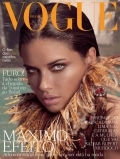 Adriana Lima na okładce Vogue Brazil, zdjęcia: André Passos