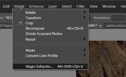 Magic Extractor Adobe Photoshop Elements 10