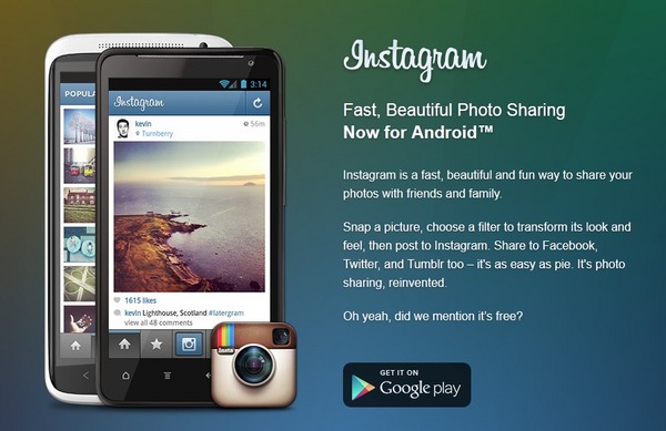 Instagram Android Google Play