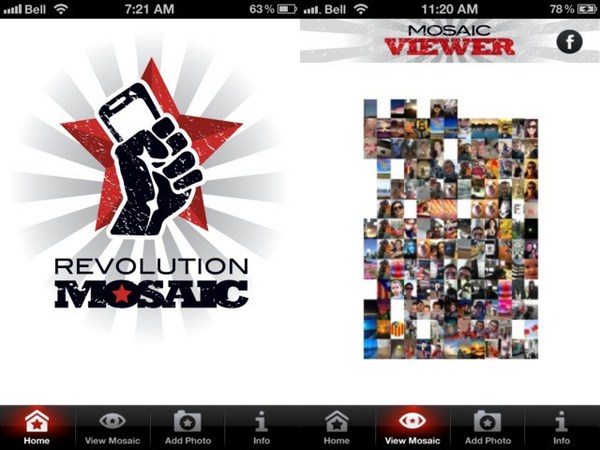 Revolution Mosaic iPhone