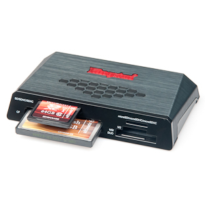 Test czytnika oraz kart pamięci: Kingston USB 3.0 Media Reader, ultimateX 233X SDXC, ultimate 600X CF 