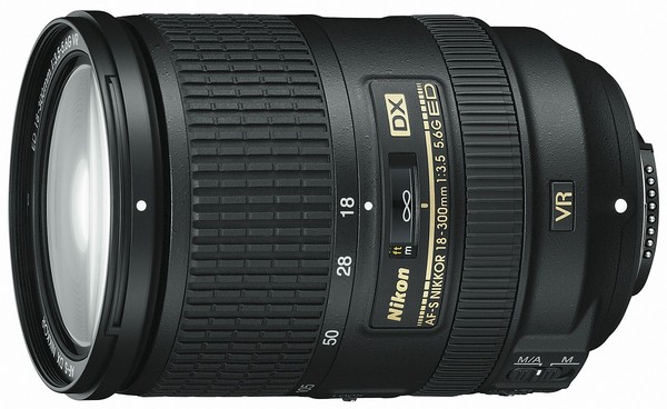 AF-S DX NIKKOR 18-300 mm f/3,5-5,6G ED VR Nikon nowy obiektyw hiperzoom stabilizacja obrazu