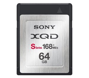 Nowe karty Sony XQD S zapisują dane z prędkością 168 MB/s