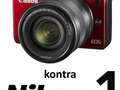 Canon EOS M kontra Nikon J1 i V1 - przegląd możliwości