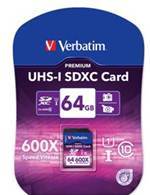 Verbatim wprowadza nowe karty SDHC i SDXC