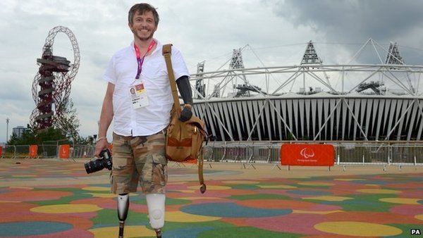 Giles Duley amputacja Paraolimpiada Afganistan mina
