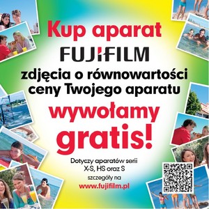 Kup aparat Fujifilm, dostaniesz bezpłatne odbitki