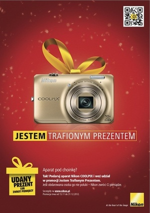 Kup kompakt Nikon Coolpix na prezent. Nie spodoba się? Możesz oddać