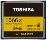 Toshiba Exceria Pro, czyli nowe karty CF