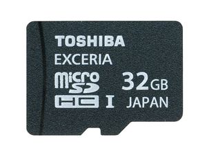 Toshiba pokazała karty microSDHC z serii Exceria