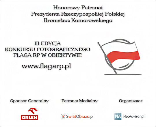 konkurs fotograficzny Flaga Rzeczypospolitej Polskiej w obiektywie