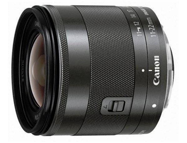 Canon EF-M 11-22mm f4-5.6 IS STM szeroki kąt zoom EOS M obiektyw