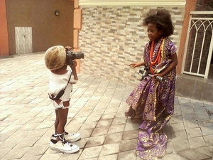 3-letni fotograf z Afryki