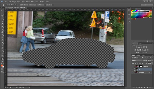 tablety piórkowe graficzne tablet piórkowy tablet graficzny w praktyce Wacom Intuos obróbka zdjęć poradnik cyfrowy panning cyfrowe panoramowanie Photoshop CS6 samochód samochody dynamika dynamiczne zdjęcia