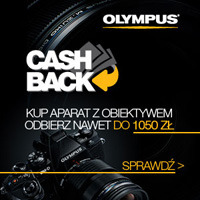 Olympus CASH BACK nawet do 1050 zł