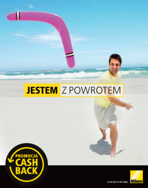 JESTEM Z POWROTEM - promocja Nikon cashback 
